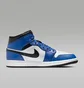 Кроссовки мужские Air Jordan 1 Mid Blue/White DQ8426-402