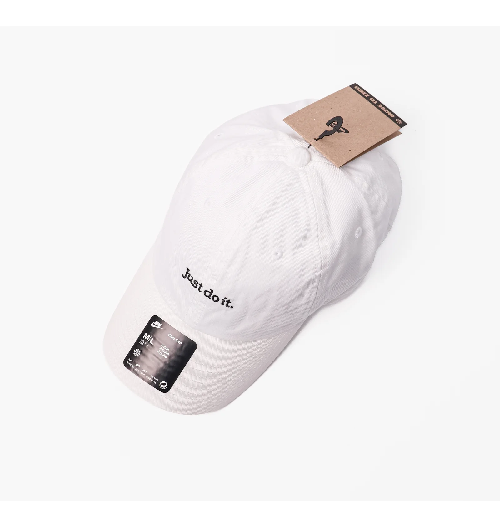 ᐉ Кепка унісекс Nike U Club Cap U Cb Jdi L White FB5370-100