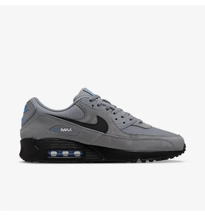 Кроссовки мужские Nike Air Max 90 Grey/Black DO6706-002