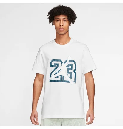 Футболка чоловіча Air Jordan Flight Essential Jumpman Shortsleeve Crew White FB7394-100