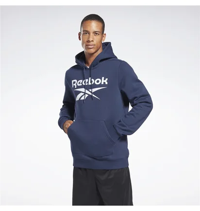 Худи мужское Reebok Identity Fleece Hoodie Blue Gr1660