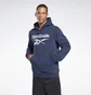 Худи мужское Reebok Identity Fleece Hoodie Blue Gr1660