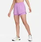 Шорты женские Nike One Dri-Fit High-Rise 3In 2In1 Short Violet DX6016-532