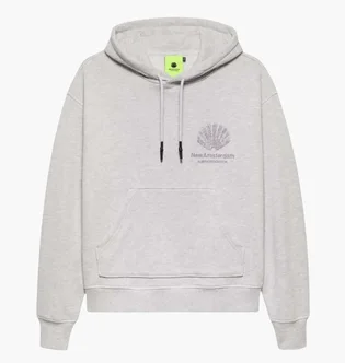 Толстовка унисекс New Amsterdam Sprayed Logo Grey 2504003001