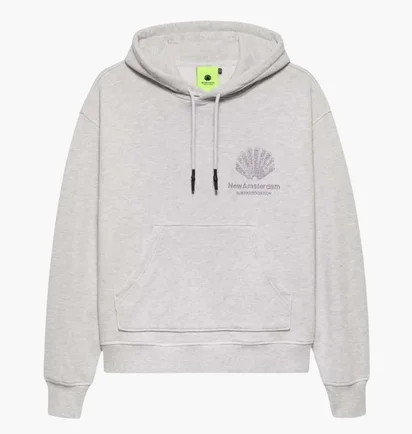 Толстовка унисекс New Amsterdam Sprayed Logo Grey 2504003001