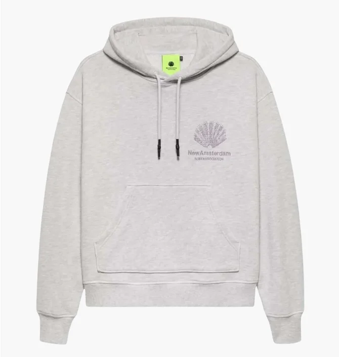 Толстовка унисекс New Amsterdam Sprayed Logo Grey 2504003001
