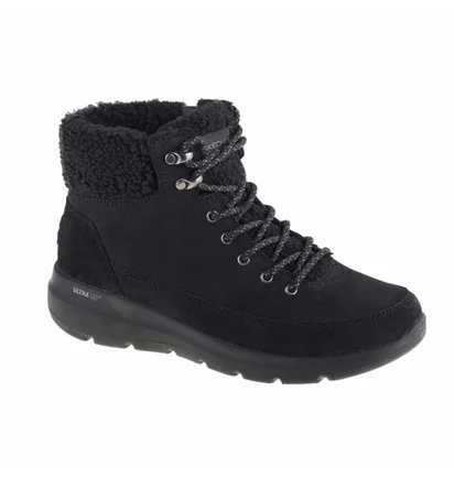 Ботинки женские Skechers Glacial Ultra Woodlands Black 16677-BBK