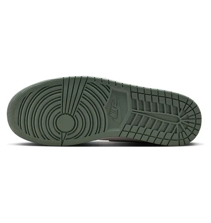 Кроссовки мужские Air jordan 1 Low MenS Shoes Green/White 553558-300