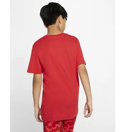 Футболка детская Nike B Nsw Tee Emb Futura Red AR5254-657