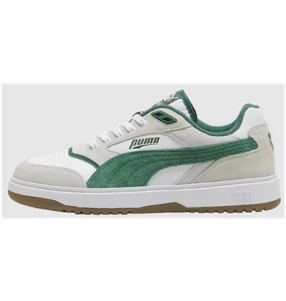 Кроссовки мужские Puma Doublecourt Prm White/Grey 393283-09