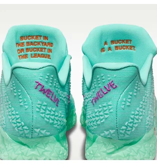 Кросівки унісекс Nike Ja 3 12 Time Basketball Shoes Green/Turquoise IQ6755-300