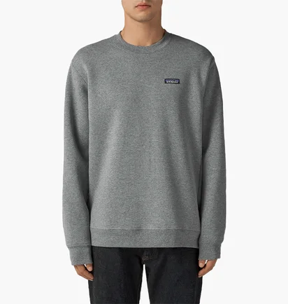 Свитшот мужской Patagonia P-6 Label Uprisal Sweatshirt Grey 39627GLH
