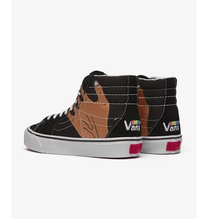 Кеды мужские Vans Sk8 Hi Vr3 Lx X Imran Potato Black VN0A5EE7B7H