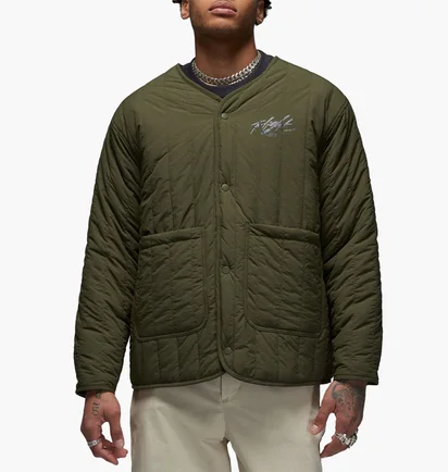 Куртка мужская Air Jordan Flight Heritage Liner Jacket Olive DX4349-045