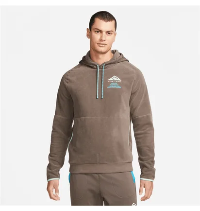 Худі чоловіче Nike Trail Mount Blanc Brown Dr2582-004