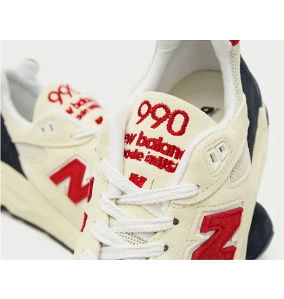 Кроссовки женские New Balance 990V2 Made In Usa Beige M990Ta2