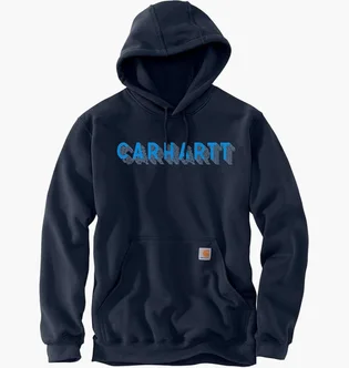 Худі чоловіче Carhartt Rain Defender Blue IO5944-472