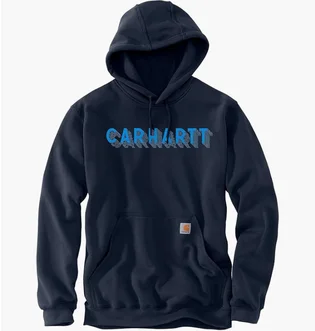 Худи мужское Carhartt Rain Defender Blue IO5944-472