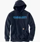 Худи мужское Carhartt Rain Defender Blue IO5944-472