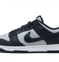 Кроссовки мужские Nike Dunk Low Grey/Black DD1391-003