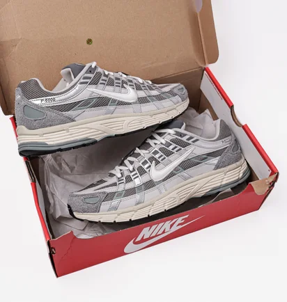 Кроссовки унисекс Nike P-6000 Premium Casual Shoes Grey FN7509-029