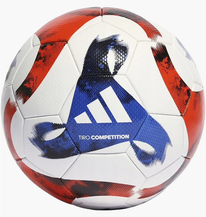 Футбольный мяч  Adidas Tiro Competition White/Red HT2426