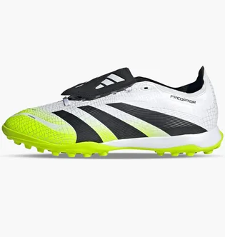 Сороконіжки унісекс Adidas Predator League Fold-Over Tongue Turf White/Green JQ1072