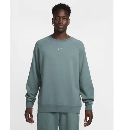Свитшот мужской Nike Nocta Fleece Cs Crew Light Blue FN8160-382