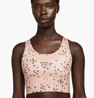 Топ жіночий Nike Dri-Fit Swoosh Icon Clash Print Peach DM0639-609
