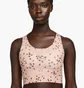 Топ женский Nike Dri-Fit Swoosh Icon Clash Print Peach DM0639-609