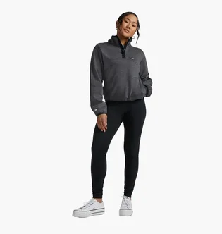 Штаны унисекс Converse Popover 1/2 Zip Top Black 10025193-001