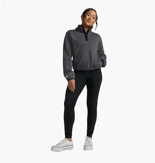Штаны унисекс Converse Popover 1/2 Zip Top Black 10025193-001
