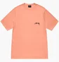 Футболка мужская Stussy Pigment Dyed Snake Peach 1905126-20117