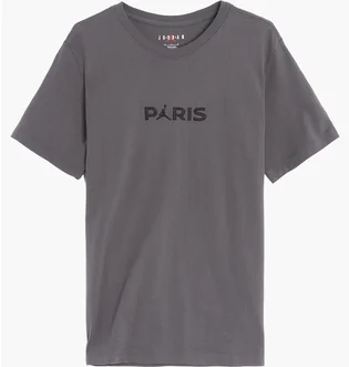 Футболка мужская Air Jordan X Psg Wordmark T-Shirt Grey DZ2940-068