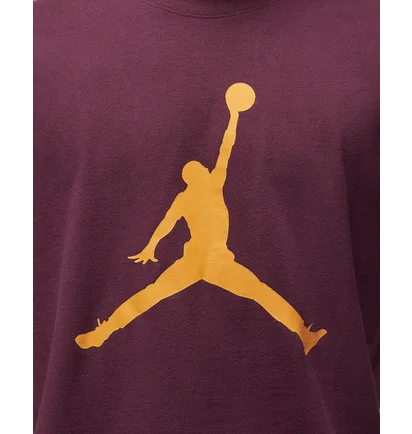 Футболка чоловіча Air Jordan M J Jumpman Ss Crew Bordo Cj0921-680