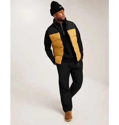 Жилетка мужская Jack & Jones Etoby Bodywarmer Collar Yellow/Black 12235861