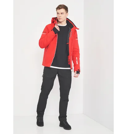 Куртка мужская Cmp Jacket Zip Hood Orange 32W0157-C580