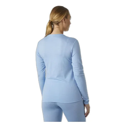 Термобілизна жіноча Helly Hansen Merino Crew Light Blue 49502-627