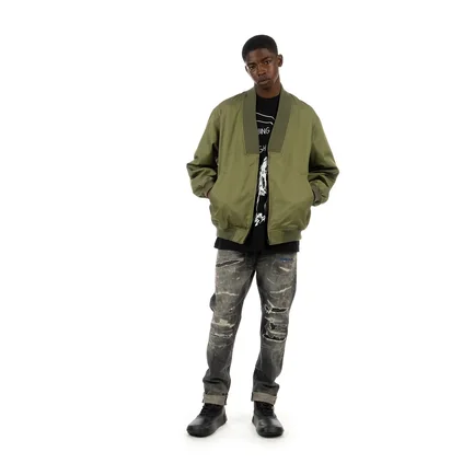 Вітровка чоловіча Neighborhood Rib Olive 211AQNH-JKM03-OLIVE