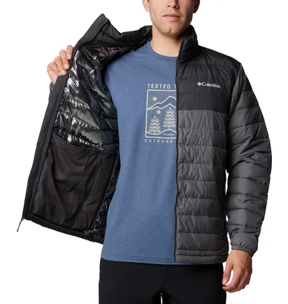 Пуховик чоловічий Columbia Powder Lite Ii Grey 2086964023