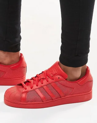 Кроссовки мужские Adidas Originals Superstar Red B42621