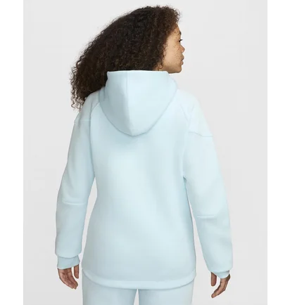 Толстовка женская Nike Sportswear Tech Fleece Windrunner Full-Zip Hoodie Light Blue FB8338-474