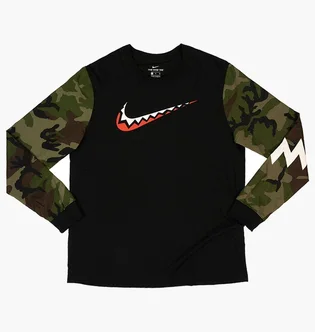 Лонгслив мужской Nike M Nk Tee Dna Ls Black/Olive CD0952-010