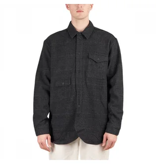 Рубашка унисекс Han Kjobenhavn Army Overshirt Black M-130958
