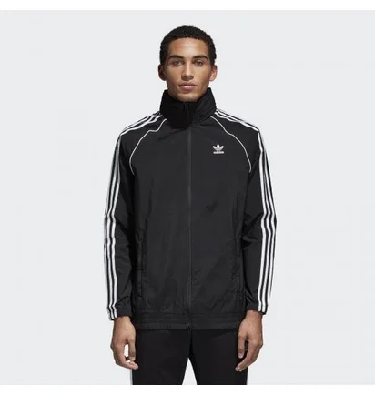 Ветровка мужская Adidas Superstar Sst Windbreaker Originals Black CW1309