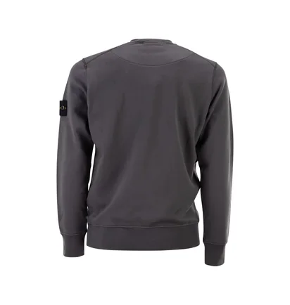 Свитшот мужской STONE ISLAND Crewneck Grey L1S156100060S0051-V002D