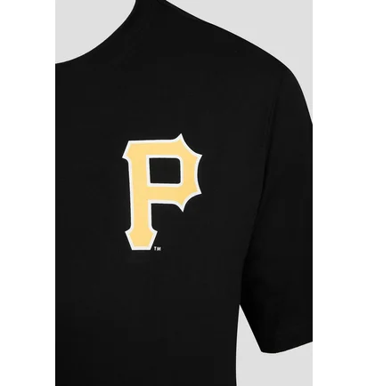 Футболка мужская 47 Brand Mlb Pittsburgh Pirates Backer Black 614630JK-FS