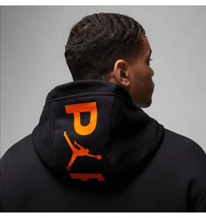 Худи мужское Air Jordan Paris Saint-Germain Fleece Pullover Hoodie Black DZ2923-010