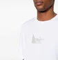 Футболка мужская Stone Island Reflective Badge Print T-Shirt White 80152RC88-V0001