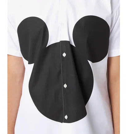 Рубашка мужская Comme des Garcons White FK-B014-S23